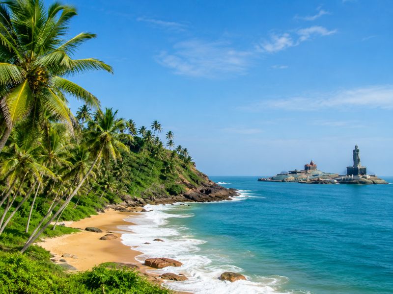 Kerala with Kanyakumari